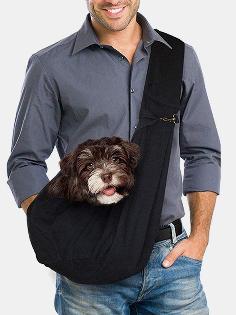 1 Szt. Pet Dog Cat Carrier Outdoor Sling Tote Torba Na Ramię