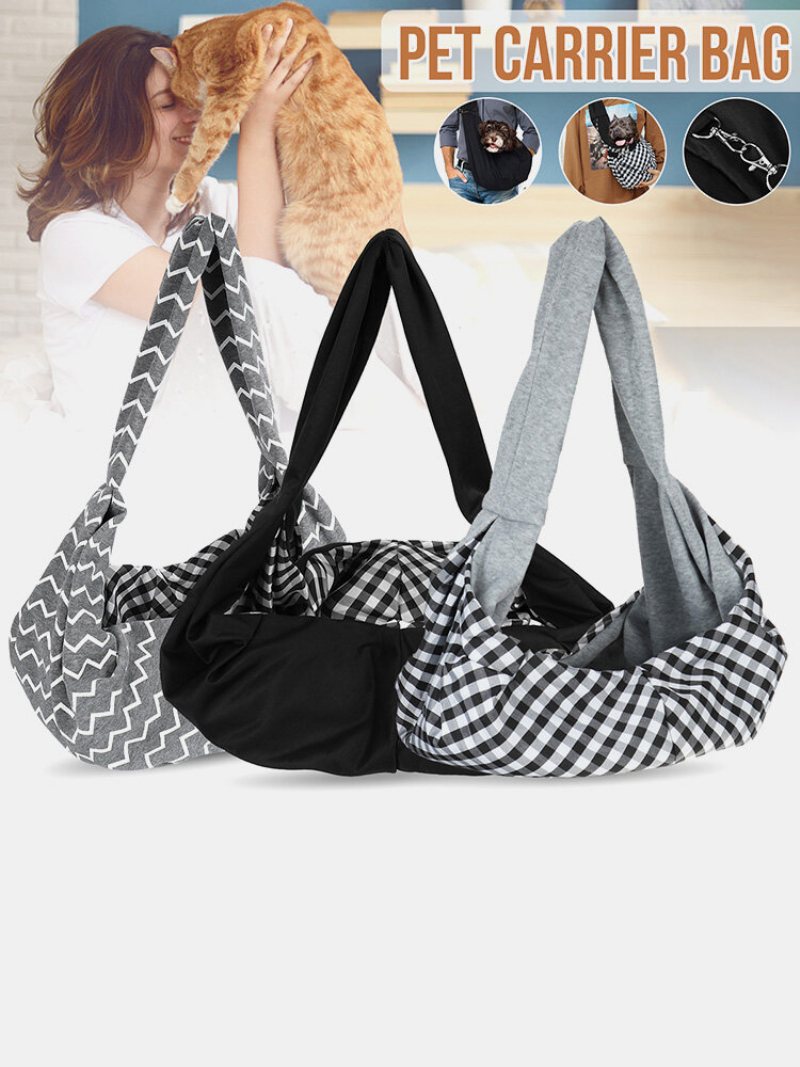 1 Szt. Pet Dog Cat Carrier Outdoor Sling Tote Torba Na Ramię