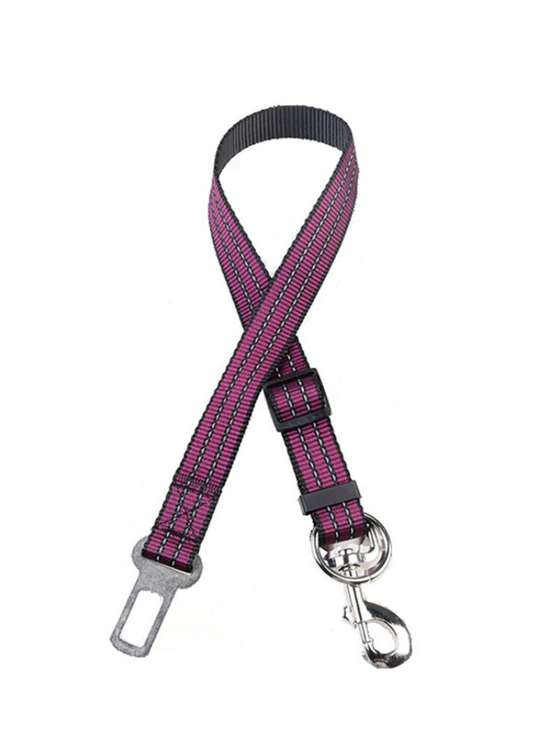 3 Kolory Pet Dog Odblaskowy Regulowany Pas Bezpieczeństwa Do Fotelika Samochodowego Puppy Travel Safety Belt