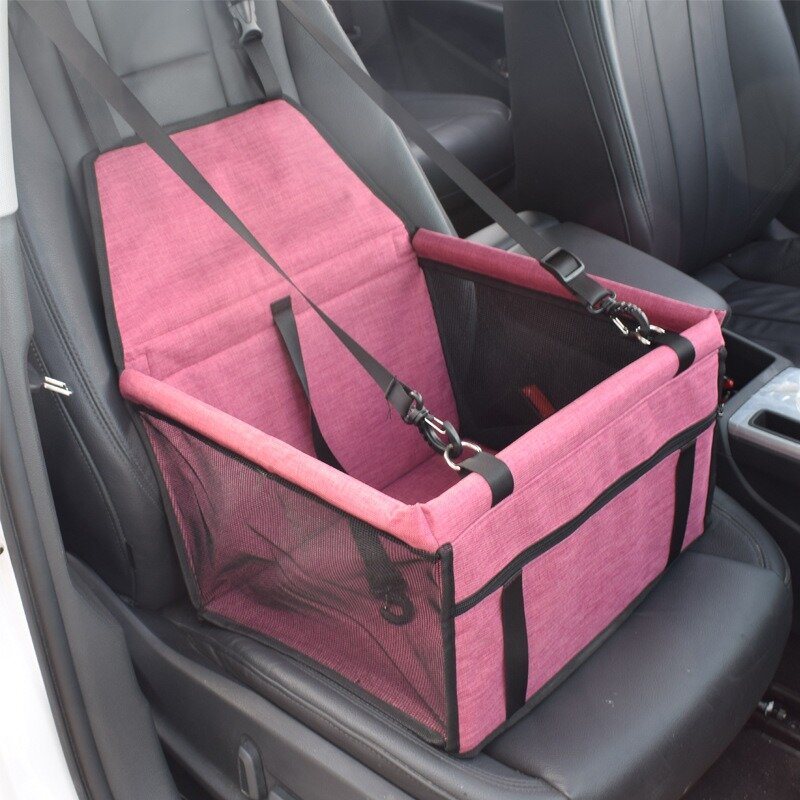 7 Kolorów Polska Tkanina Oxford Pet Carrier Na Przednie Siedzenie Dla Psa Cat Travel Car Seat