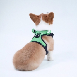 Cute Frog Dog Pasek Na Klatkę Piersiową Corgi Walka Kamizelka Trakcyjna Dla Zwierząt Domowych