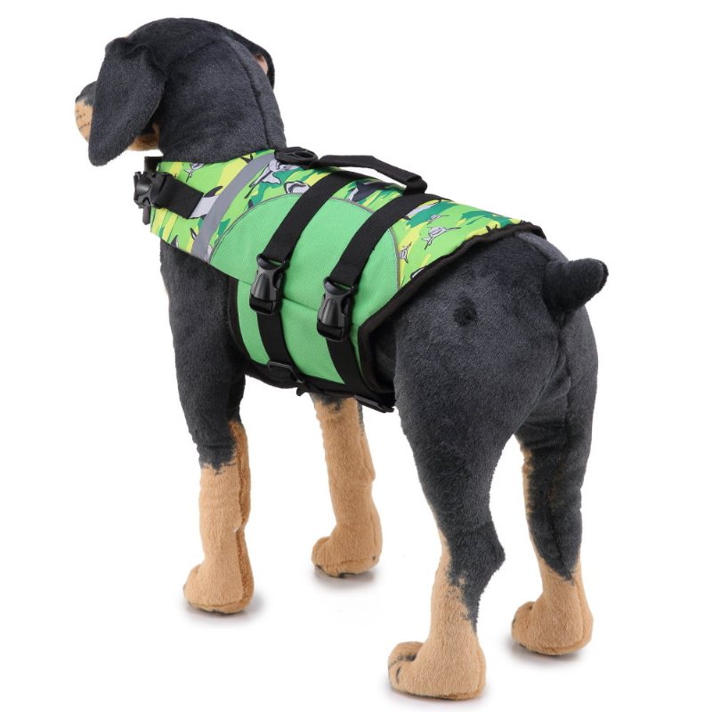 Płaszcze Dla Psów Kurtki Kamizelka Ratunkowa Odzież Ochronna Dla Kamizelki Dla Zwierząt Summer Saver Swimming Pet Swimsuit