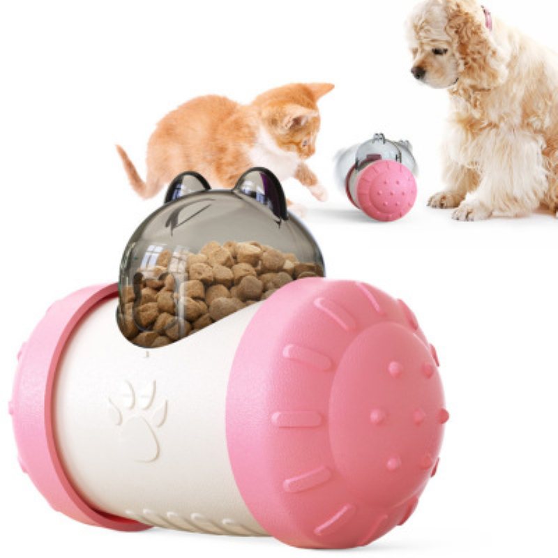 Produkty Dla Zwierzaka Domowego Nowy Tumbler Puzzle Slow Food Leaky Ball Pet Dog Toy 1 Szt