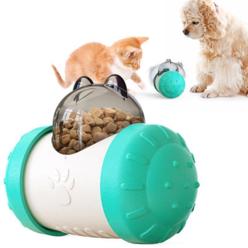 Produkty Dla Zwierzaka Domowego Nowy Tumbler Puzzle Slow Food Leaky Ball Pet Dog Toy 1 Szt