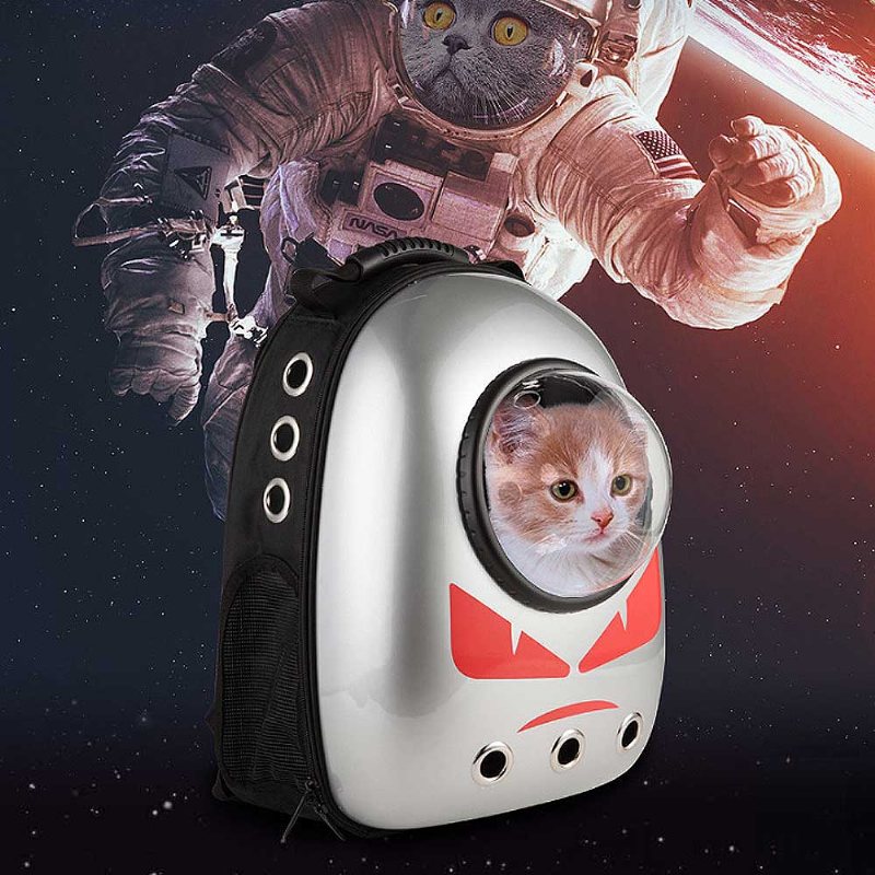 Space Cover Pet Plecak Dla Kota Oddychający Akryl Pc Pack-worek Wygodna Torba